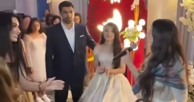 Leyla Əliyeva Lənkəranda da toy məclisinə qatıldı VİDEO