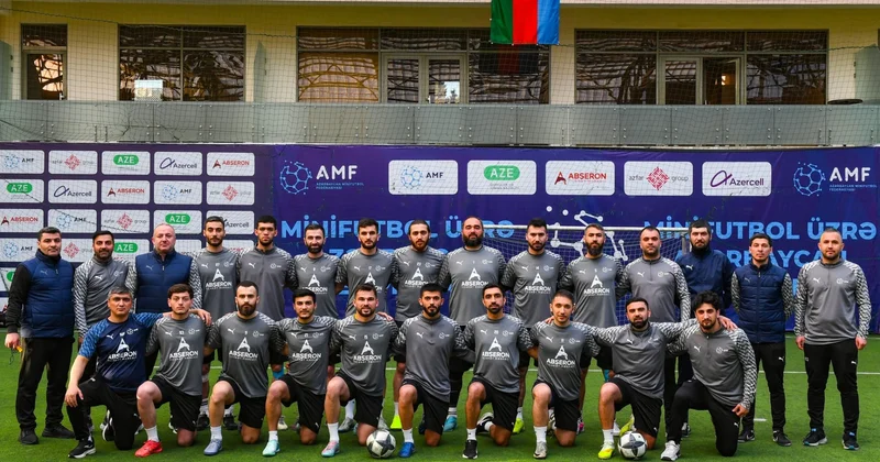 Minifutbol millimizin yeni formaları təqdim edildi VİDEO