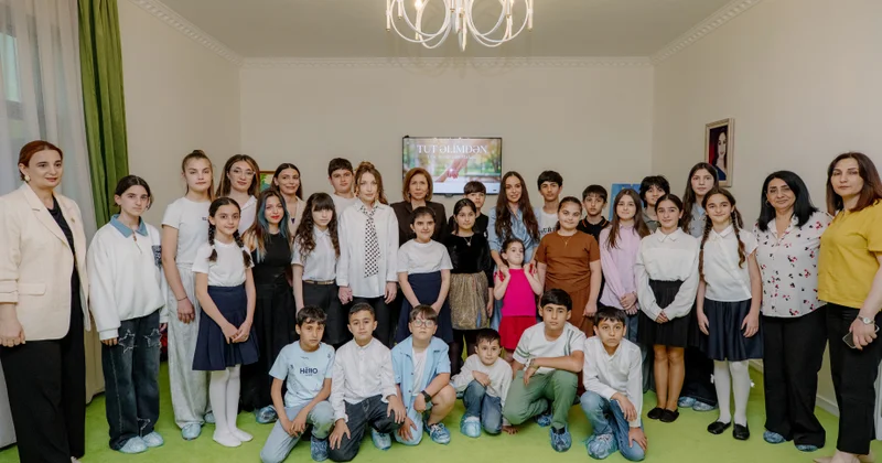 Leyla Əliyeva və Alona Əliyeva Sosial Reabilitasiya Mərkəzini ziyarət ediblər