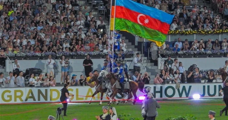 Карабахские лошади покорили зрителей престижного турнира CHIO Aachen ВИДЕО