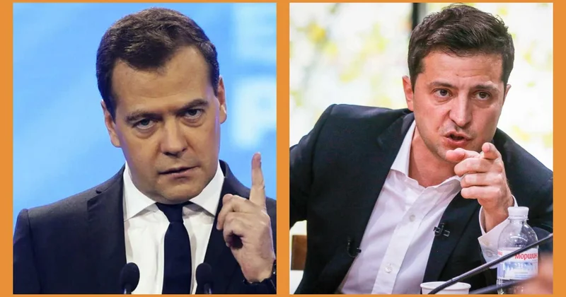 Медведев назвал Зеленского наркоуродом и призвал бить по Киеву гораздо сильнее!