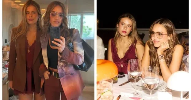 Cessika Alba və qızı bacı kimi görünür
