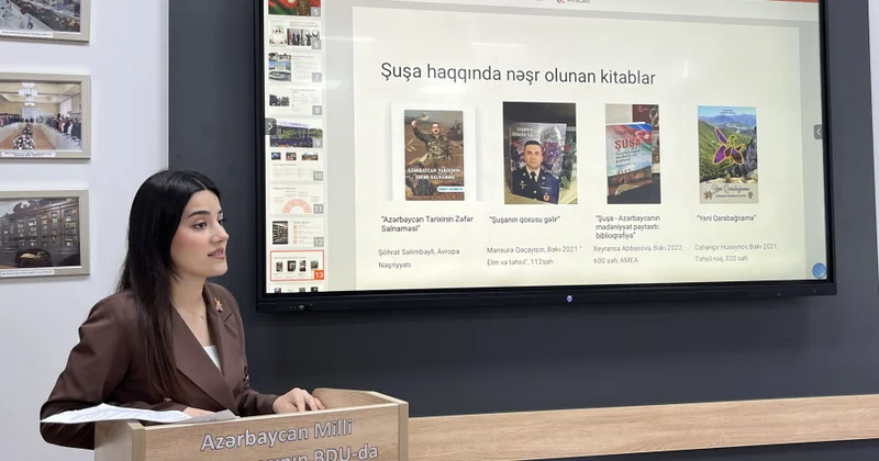 BDU da elmi seminar: “Türk dünyasının mədəniyyət paytaxtı Şuşa haqqında nəşrlər”