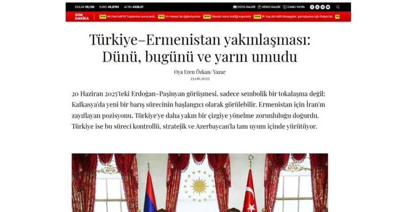 “STAR” qəzeti: Ermənistanla dialoqda olan Türkiyə Azərbaycanla tam koordinasiyada fəaliyyət göstərir