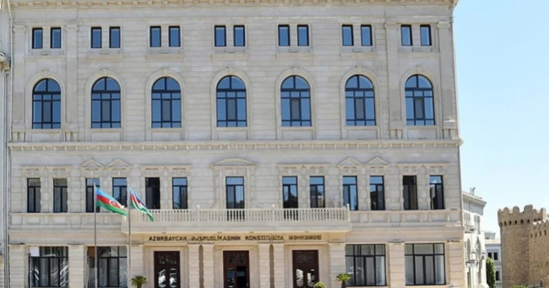 Konstitusiya Məhkəməsinin Plenumunun iclasında növbəti konstitusiya işinə baxılıb