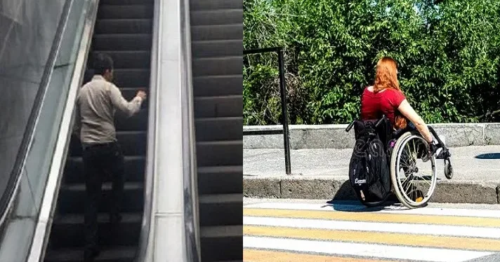 Əlillər yoldan, liftdən istifadə edə bilmir, piyadalar üçün eskalatorlar işləmir Ekspertdən ETİRAZ