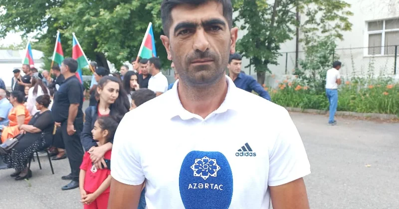 Ağdərə sakini: Körpə olarkən tərk etdiyim Həsənrizə uşaqlarımla qayıtmışam