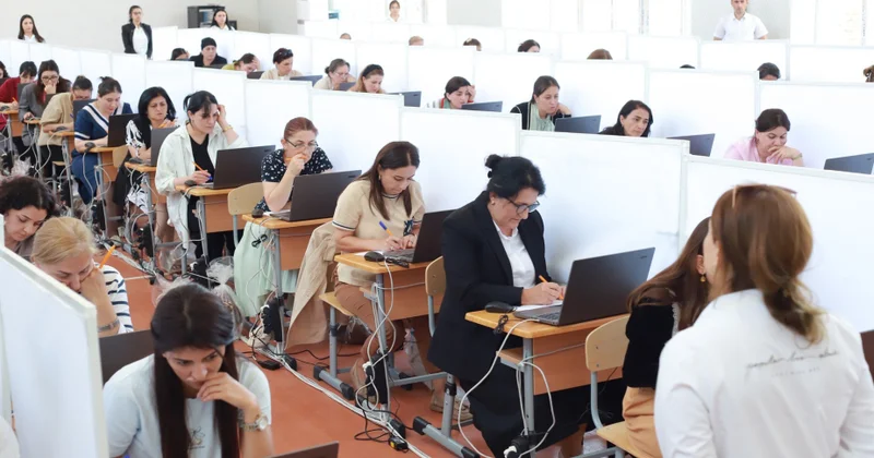 Şimal qərb bölgəsində sertifikatlaşdırma prosesinin dördüncü günündə 469 müəllim iştirak edib