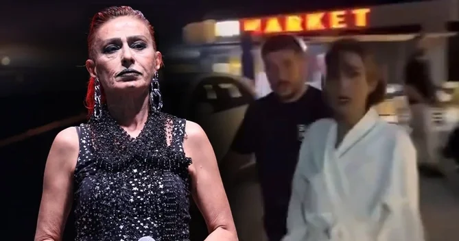 Konsertdən çıxan Yıldız Tilbe hamam xalatında görüntüləndi