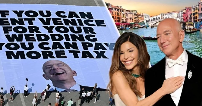 Milyarder Ceff Bezosun İtaliyada keçiriləcək toyu ölkəni bir birinə qatdı