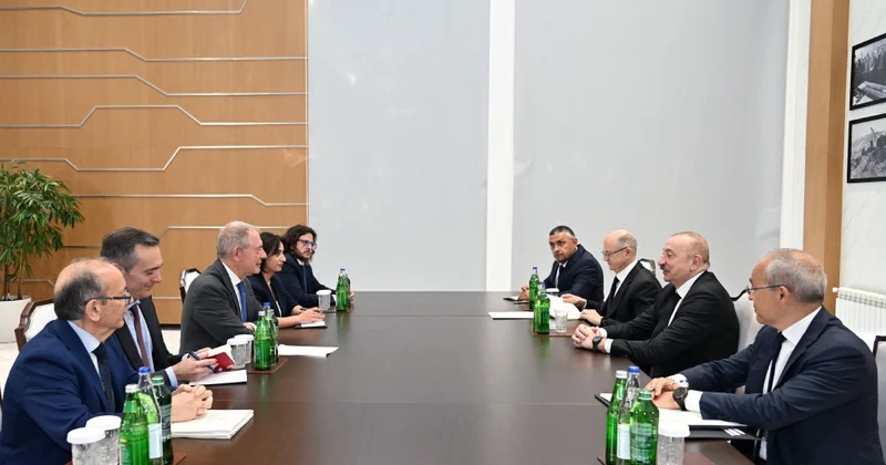 Prezident Mingəçevirdə İtaliyanın şirkətlər və “Made in Italy” nazirini qəbul edib YENİLƏNİB