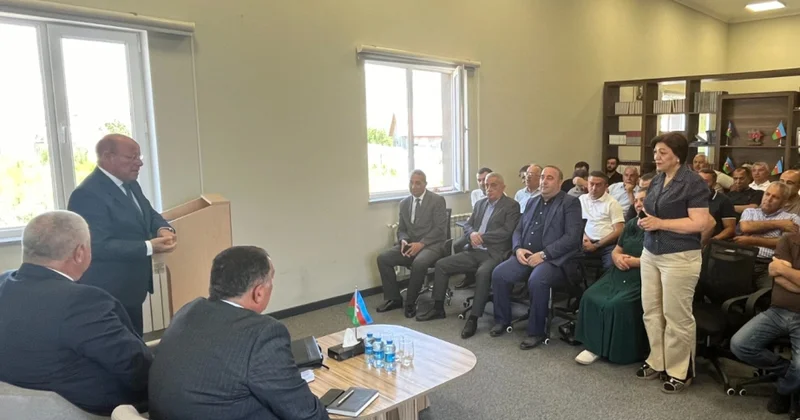 Xocalı rayonunda vergiödəyiciləri ilə görüş keçirilib