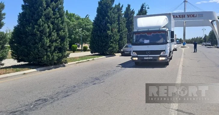 В Агдеринский и Агдамский районы отправлены очередные караваны переселенцев