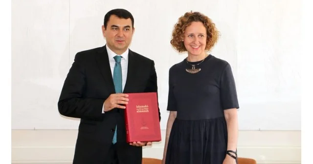 Mədəniyyət naziri Zaqrebdə xorvatiyalı həmkarı ilə görüşdü FOTOLAR