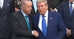 Tramp və Ərdoğanın səmimi görüntüləri diqqət çəkdi VİDEO KONKRET