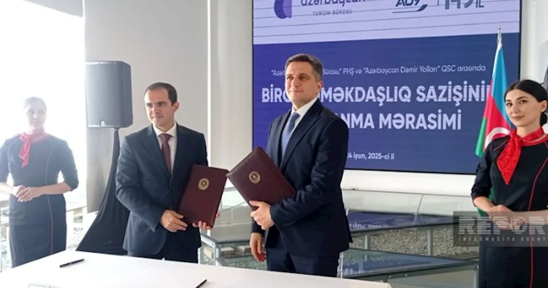 ADY və Azərbaycan Turizm Bürosu arasında əməkdaşlıq sazişi imzalanıb FOTO