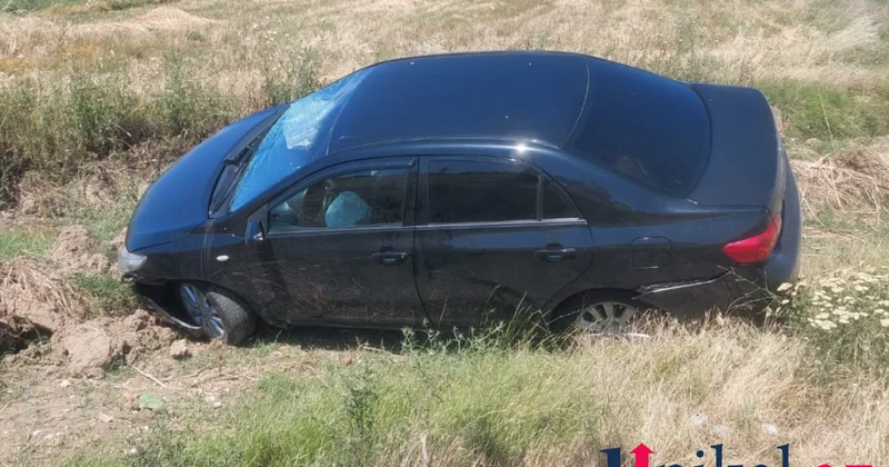 Goranboyda Toyota su arxına aşdı FOTO