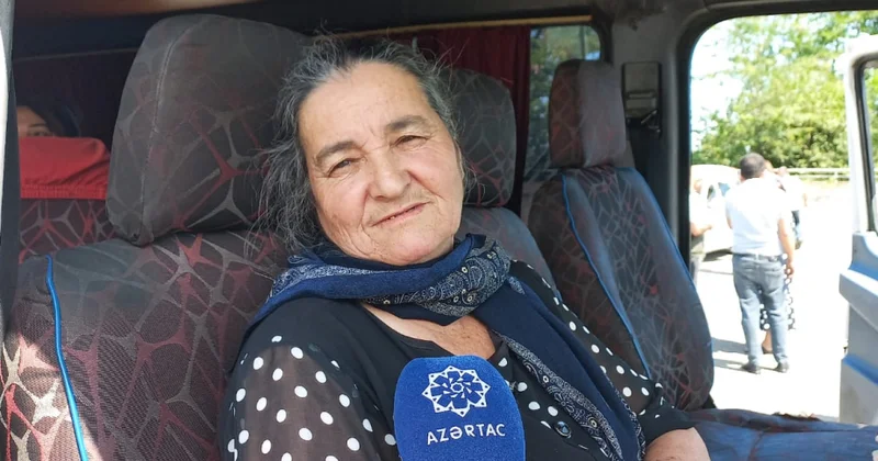 Həsənriz kəndinə köç edən keçmiş məcburi köçkün: Sevinirəm ki, nəvələrim Qarabağda böyüyəcəklər
