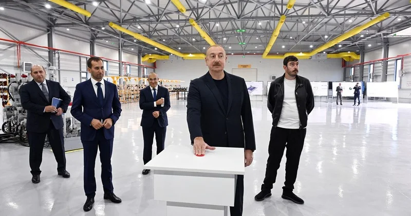 Prezident İlham Əliyev Ağdam Sənaye Parkında görülən işlərlə tanış olub, yeni zavodların açılışlarında iştirak edib FOTO