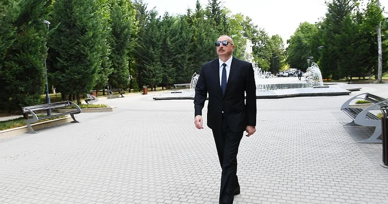 Prezident İlham Əliyev Mingəçevirə gedib Stansiyanın açılışı olub