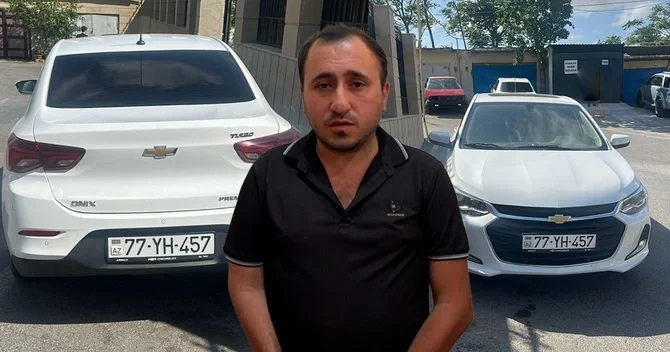 Bakıda müştərisinə yersiz təklif edən taksi sürücüsü SAXLANILDI