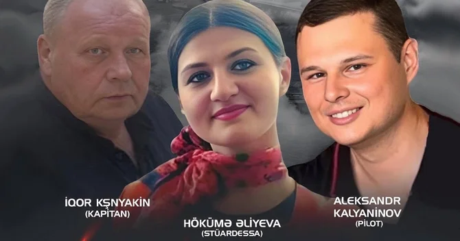 Hökumə Əliyevanın ailəsi və Aleksandr Kalyaninovun anası Aktauya getdi