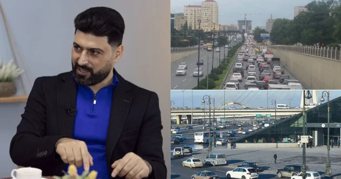 Ən çox sıxlıq yaranan yollarında hansı işlər görülməlidir? EKSPERTDƏN TƏKLİF FOTO