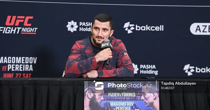 Азербайджанский боец Фарман Гасанов рассказал о подготовке к турниру UFC Fight Night в Баку