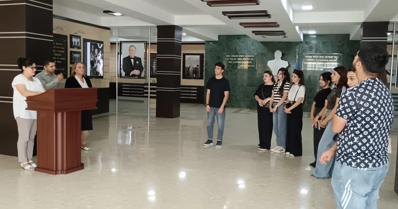 Astara Pedaqoji Kollecinin tələbələrinin Heydər Əliyev Mərkəzinə növbəti ekskursiyası