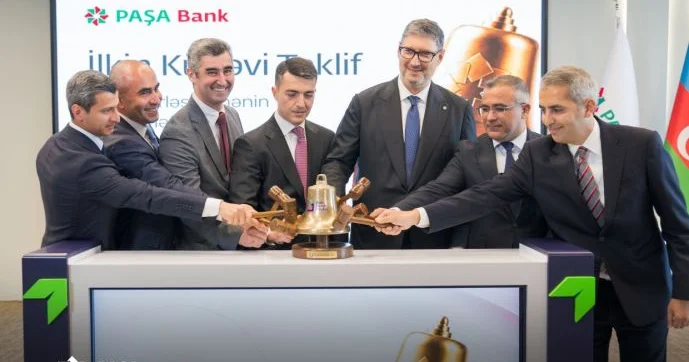 PAŞA Bank səhmlərinin ilkin kütləvi təklifinə həsr olunmuş “Açılış Zəngi” keçirilib