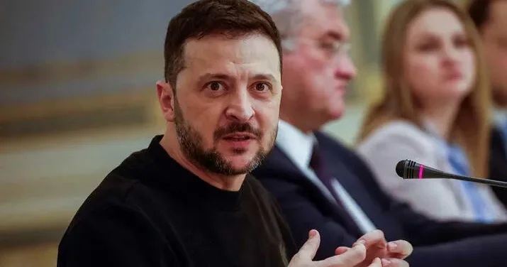 Rusiyanın müharibə ilə bağlı sənədlərini ələ keçirmişik Zelenski
