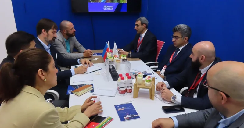 ADY Çində beynəlxalq nəqliyyat sərgisində Azərbaycanın tranzit və logistika imkanlarını təqdim edir FOTO