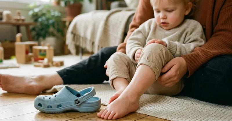Uşaqlara Crocs ayaqqabılar geyindirməyin Səbəb