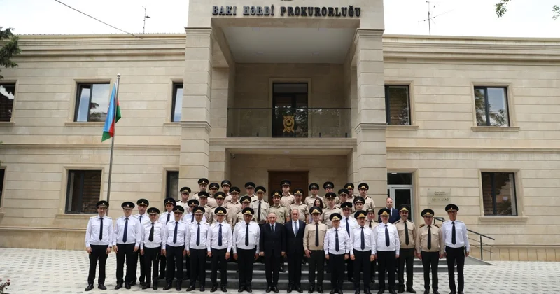 Bakı Hərbi Prokurorluğunun inzibati binasının açılışı olub