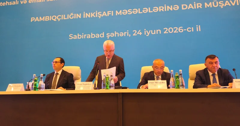 Zeynal Nağdəliyev: Hər hektardan ən azı 5 ton məhsulun götürülməsi qarşıya qoyulan hədəflərimiz sırasındadır
