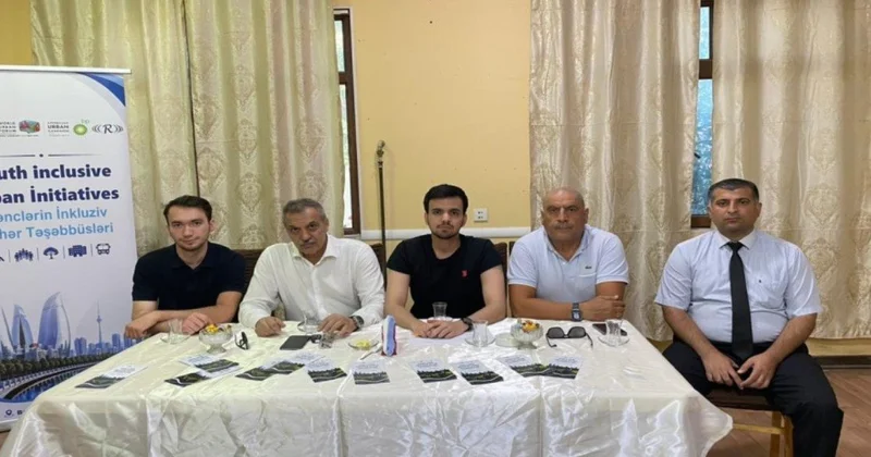 “Gənclərin inklüziv şəhər təşəbbüsləri” layihəsi davam edir