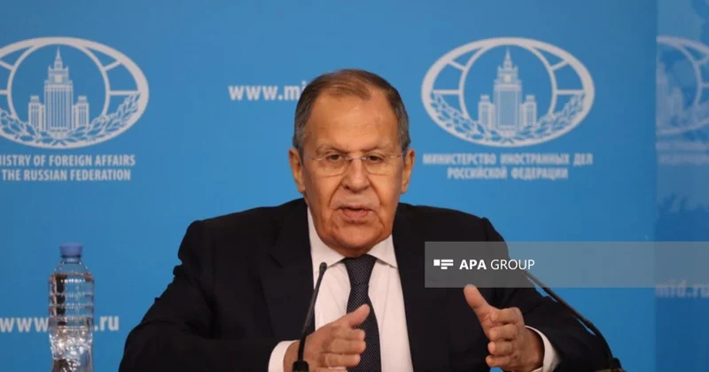 Lavrov Ukrayna böhranının diplomatik həllindən danışıb: Top Rusiyada deyil