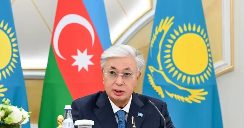 Kasım Jomart Tokayev Azərbaycan və Gürcüstanla birgə layihələrdən danışdı