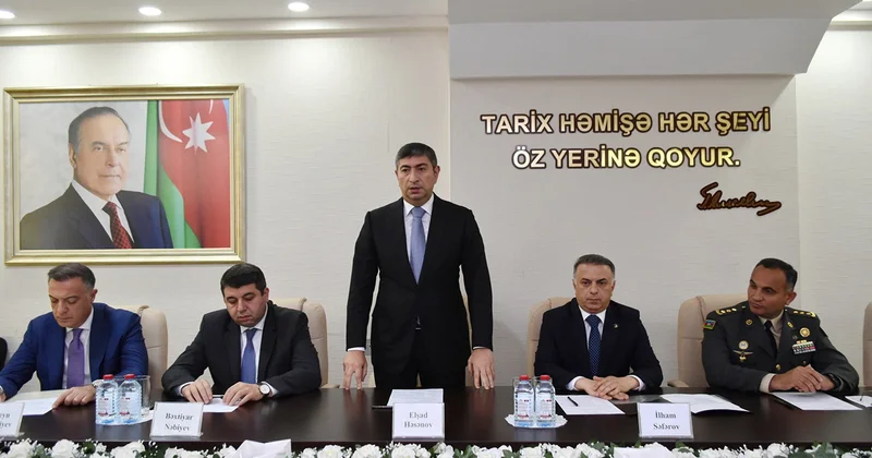 Yasamalda Silahlı Qüvvələr Günü qeyd edildi Fotolar