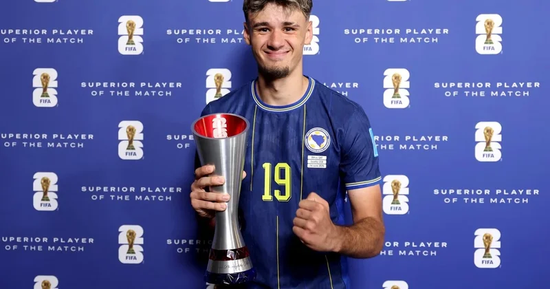 Bosniya və Herseqovina Qətər matçının ən yaxşı futbolçusu bilindi
