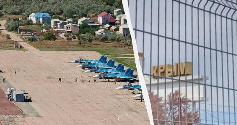 Ukrayna qırıcıları Saki” və “Qvardeyskoye” hərbi aerodromlarını bombaladı