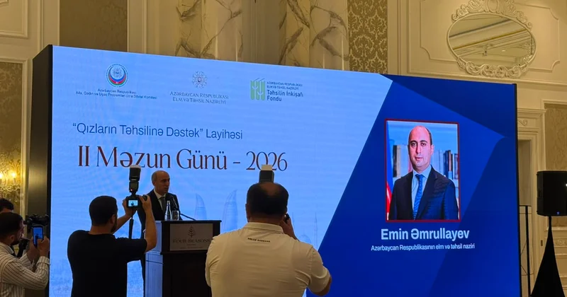 Bəzi yaşlarda qızların təhsildən uzaqlaşma riski artır Nazir açıqladı