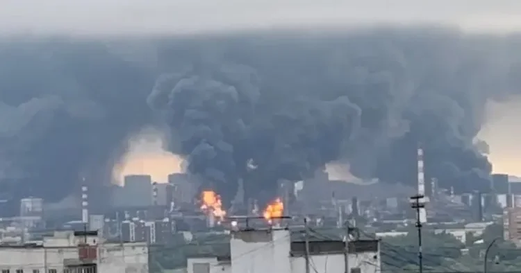 Ukrayna Sankt Peterburqda Rusiyanın 60 min tondan çox sursatını məhv ETDİ