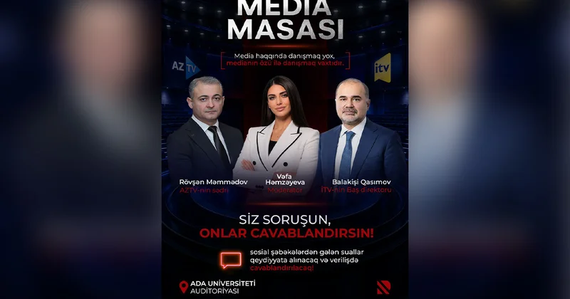 Real TV də yeni layihə Televiziya rəhbərləri açıq müzakirəyə çıxır