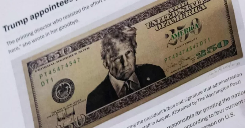 В США разгорелся спор вокруг возможной банкноты с изображением Трампа