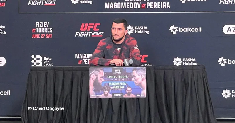 Azərbaycanda UFC turniri böyük maraq doğuracaq Fərman Həsənov