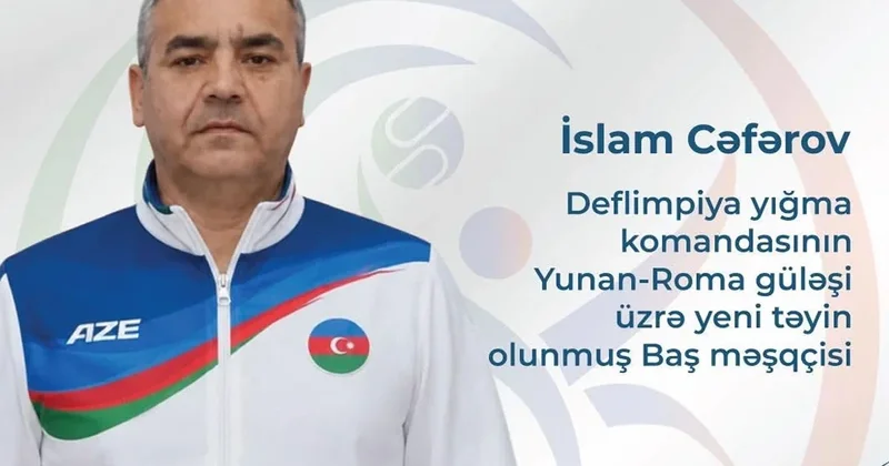 Deflimpiya üzrə yunan Roma güləşi yığmasına yeni baş məşqçi təyin olunub