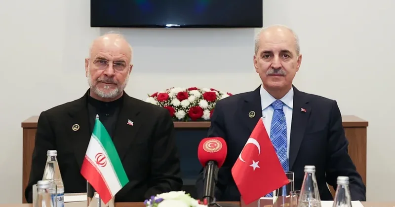 Türkiyə və İran parlamentlərinin sədrləri Bakıda görüşdü