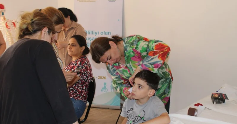 “Əlilliyi olan uşaqların sağlamlığının qorunması” layihəsi çərçivəsində 10 cu təlim keçirilib