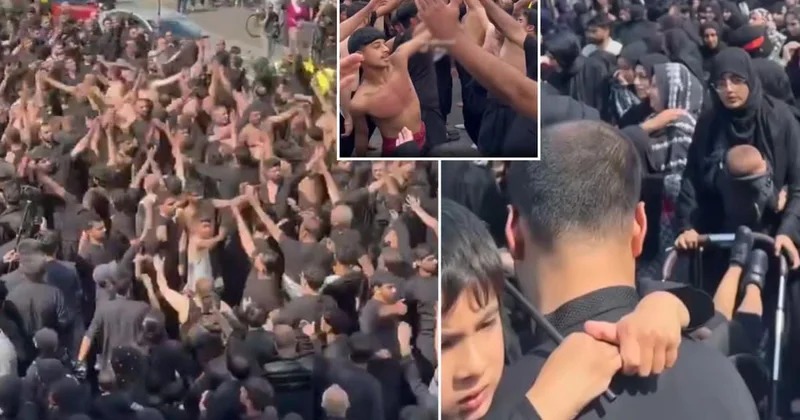 Mançesterdə Məhərrəmlik yürüşü